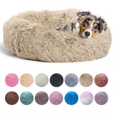 Rustic Rover Plush Soft Dog Bed